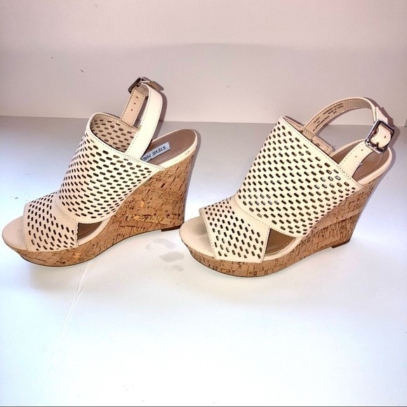 Steve Madden Platform Wedges Size 8.5 - Picture 3 of 9